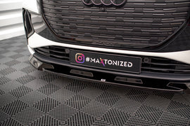 Front Splitter V.1 Audi Q4 e-tron Sportback Mk1 - 0