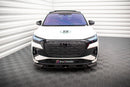 Front Splitter V.1 Audi Q4 e-tron Sportback S-line Mk1-3
