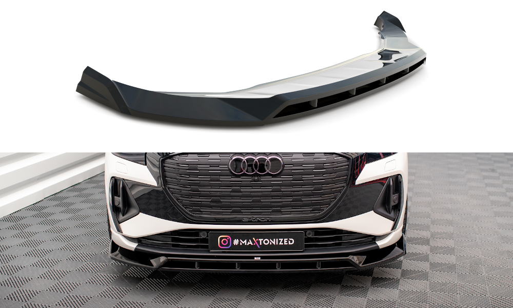 Front Splitter V.2 Audi Q4 e-tron Sportback Mk1