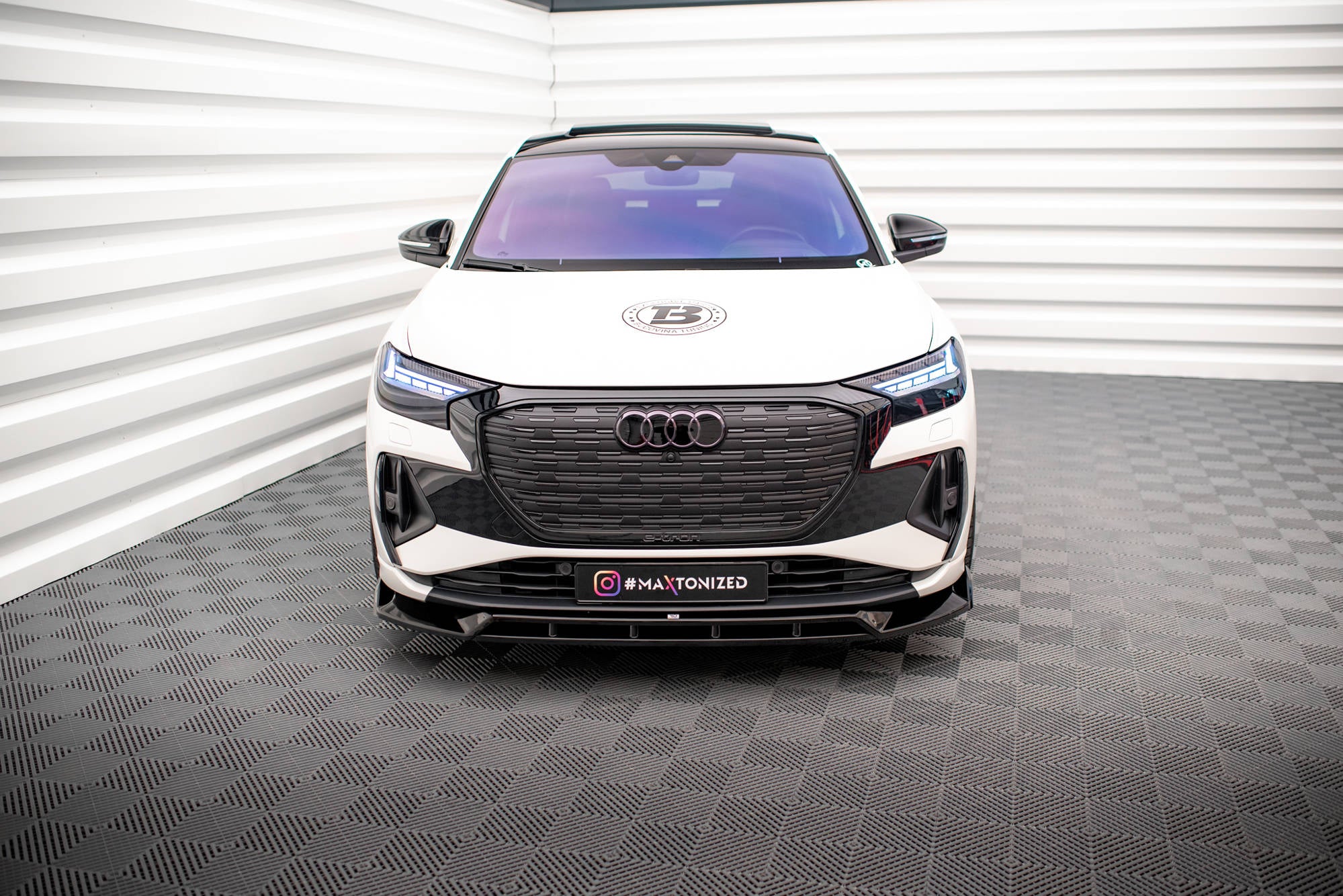 Front Splitter V.2 Audi Q4 e-tron Sportback Mk1