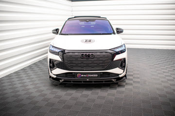 Front Splitter V.2 Audi Q4 e-tron Sportback S-line Mk1 - 0
