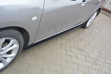 RACING SIDE SKIRTS DIFFUSERS MAZDA 3 MK2 SPORT (PREFACE) - 0