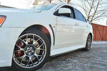 RACING SIDE SKIRTS DIFFUSERS Mitsubishi Lancer Evo X - 0