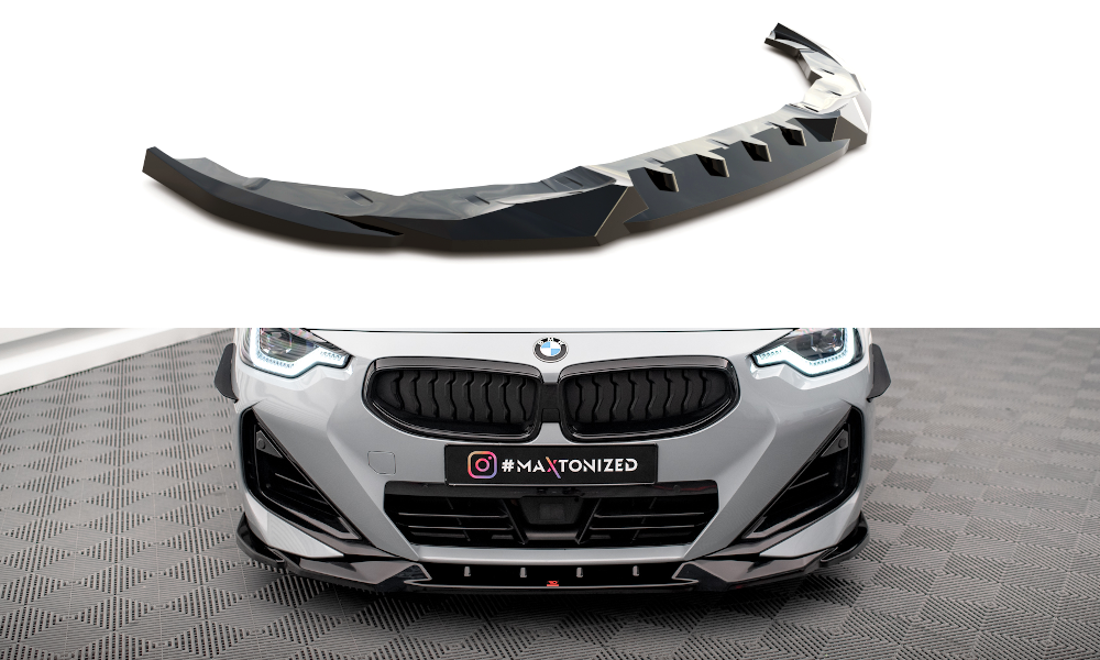 Front Splitter V.2 BMW 2 Coupe M-Pack / M240i G42