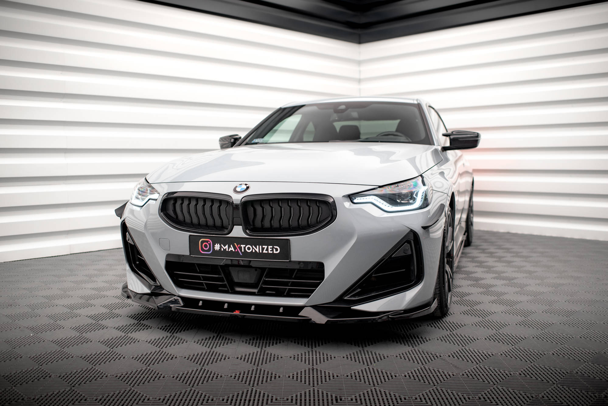 Front Splitter V.2 BMW 2 Coupe M-Pack / M240i G42