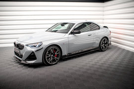 Side Skirts Diffusers V.2 BMW 2 Coupe M-Pack / M240i G42 - 0