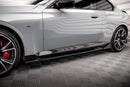 Side Skirts Diffusers V.2 + Flaps BMW 2 Coupe M-Pack / M240i G42-2