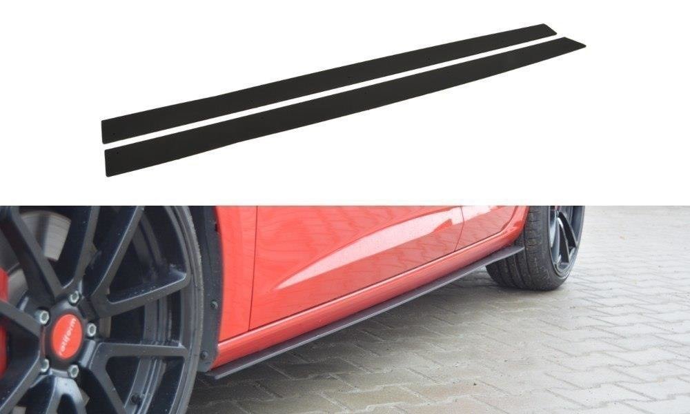 RACING SIDE SKIRTS DIFFUSERS SEAT LEON III CUPRA / FR