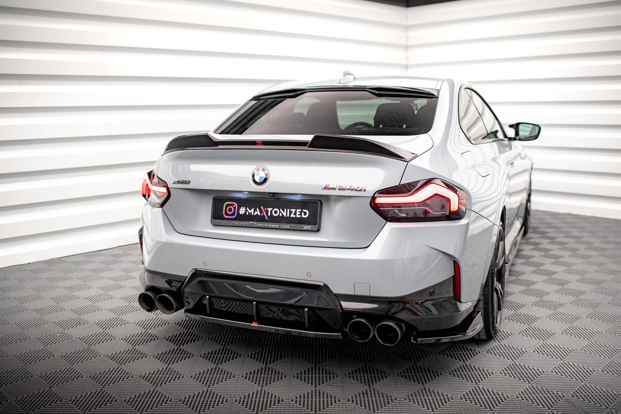 Rear Splitter for BMW 2 Coupe M240i G42