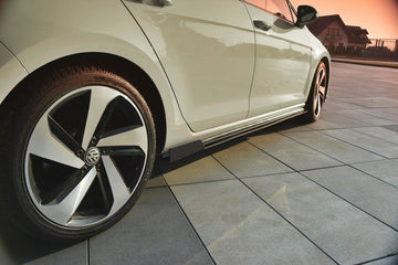 VW GOLF VII GTI (FACELIFT) - RACING SIDE SKIRTS DIFFUSERS - 0