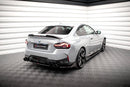 Rear Side Splitters V.2 + Flaps BMW 2 Coupe M240i G42-2