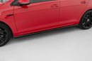 Racing Side Skirts Diffusers VW Golf 7 R / R-Line Facelift-3