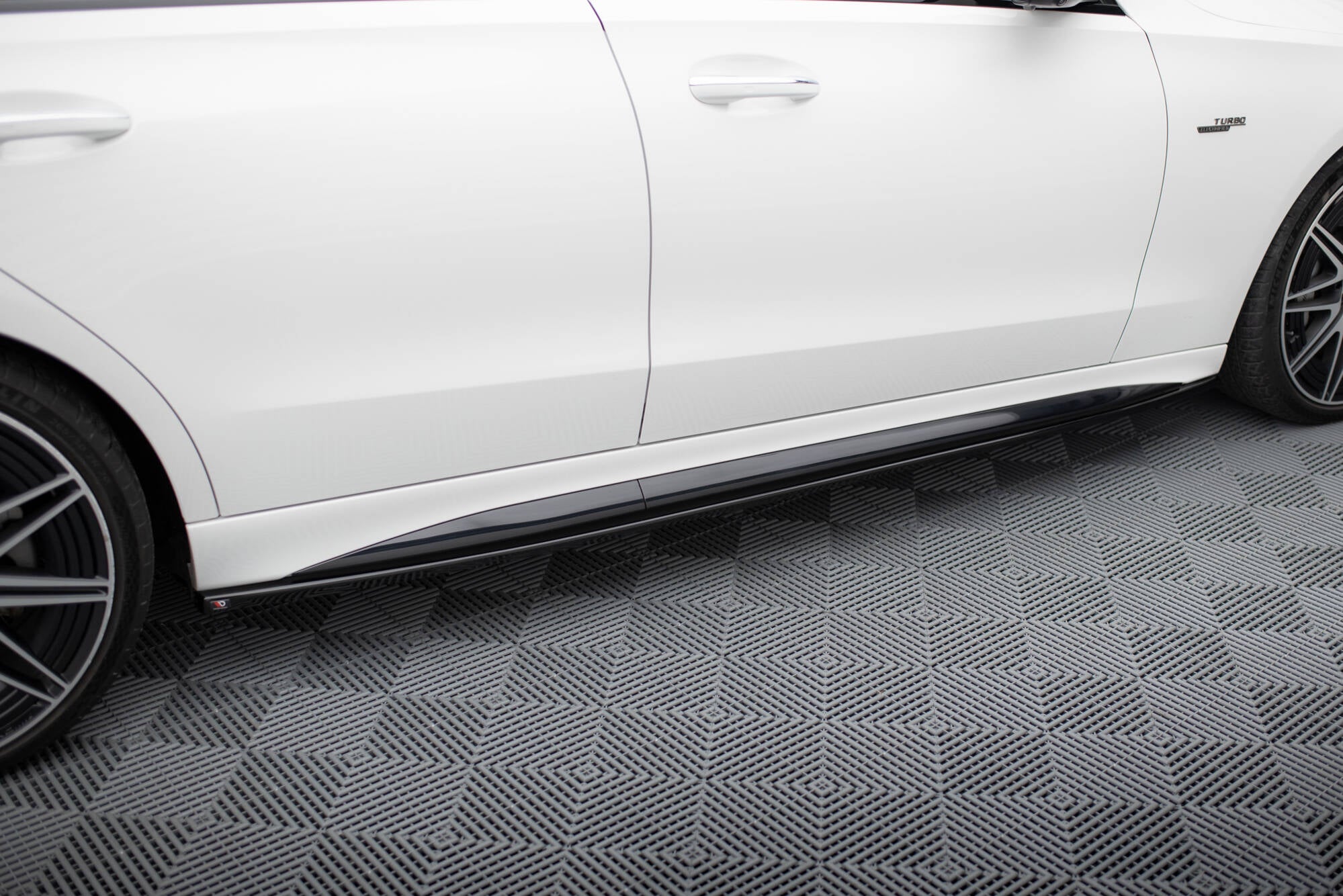 Side Skirts Diffusers Mercedes-Benz C AMG-Line / 43 AMG W206