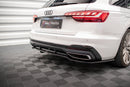 Rear Splitter (with vertical bars) V.1 Audi A4 S-Line B9 Facelift-4
