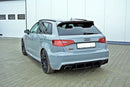 Rear Diffuser Audi RS3 8V Sportback-2