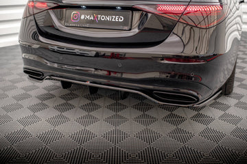 Rear Splitter (with vertical bars) Mercedes-Benz S AMG-Line W223 - 0