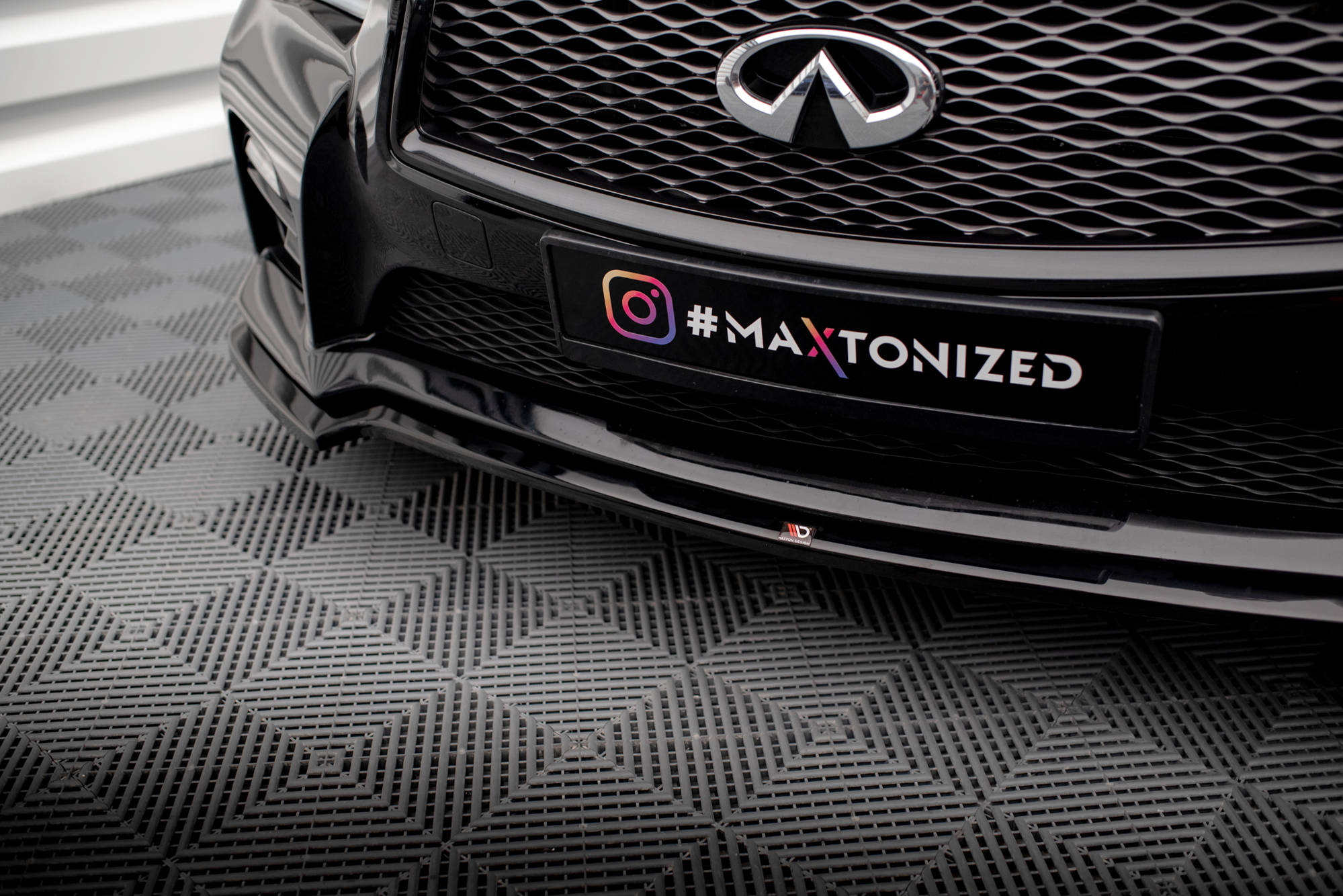 Front Splitter V.1 Infiniti Q50 S Mk1