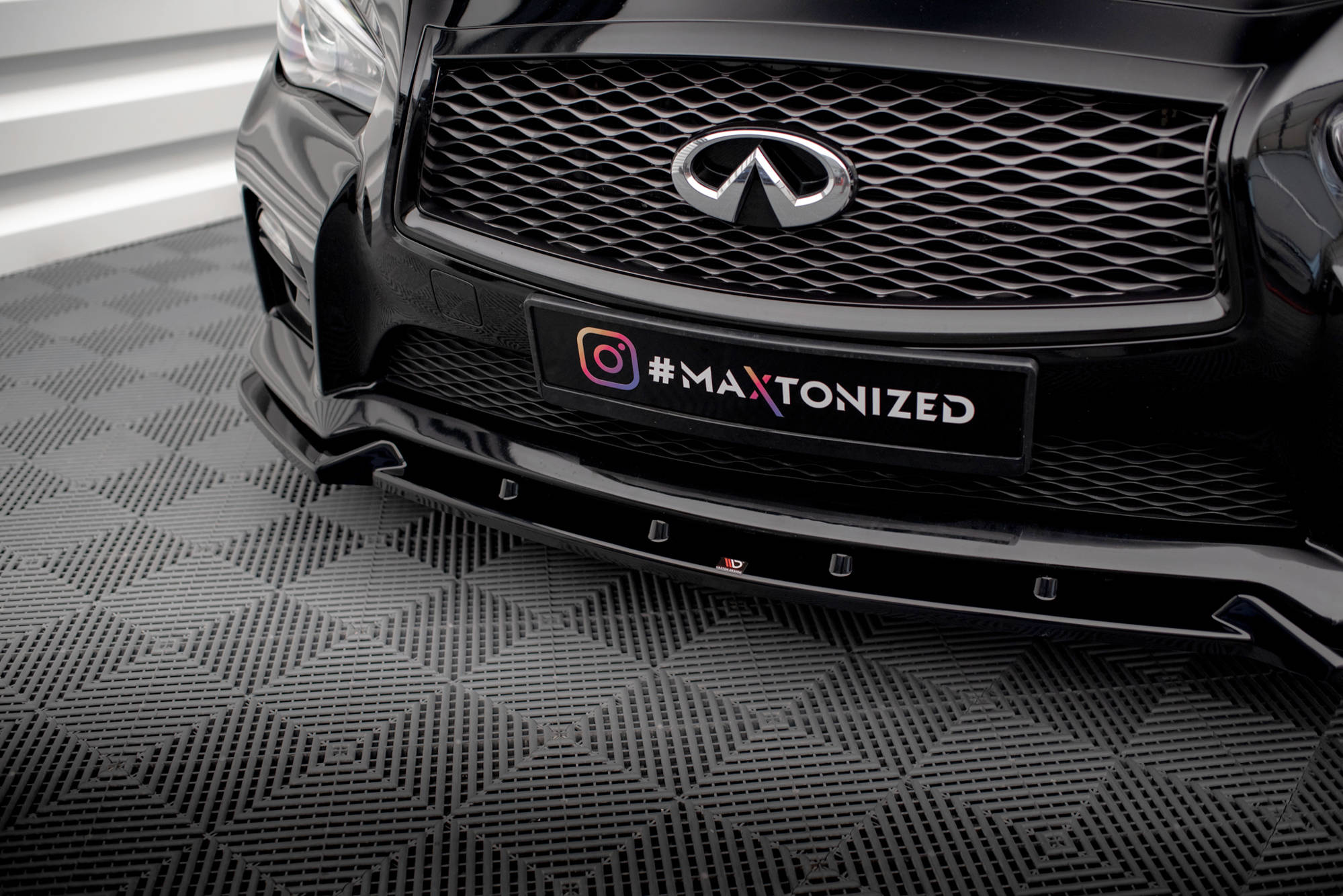 Front Splitter V.2 Infiniti Q50 S Mk1