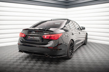 Rear Side Splitters V.1 Infiniti Q50 S Mk1 - 0