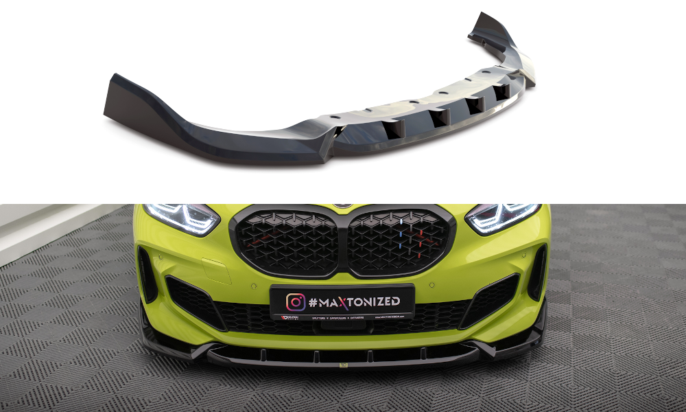 Front Splitter V.7 for BMW 1 F40 M-Pack / M135i 