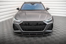 Carbon Fiber Front Splitter Audi RS6 C8 / RS7 C8-8