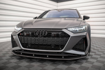 Prepreg Carbon Fiber Front Splitter Audi RS6 C8 / RS7 C8 - 0