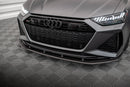 Carbon Fiber Front Splitter Audi RS6 C8 / RS7 C8-3