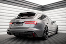 Prepreg Carbon Fiber Tailgate Spoiler Audi RS6 C8-6