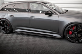 Carbon Fiber Side Skirts Audi RS6 C8 / RS7 C8 - 0