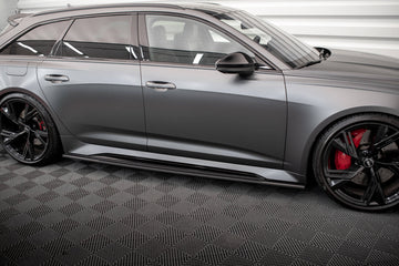 Prepreg Carbon Fiber Side Skirts Audi RS6 C8 / RS7 C8 - 0