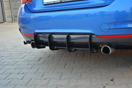 REAR DIFFUSER & REAR SIDE SPLITTERS for BMW 4 F32 M-PACK - 0