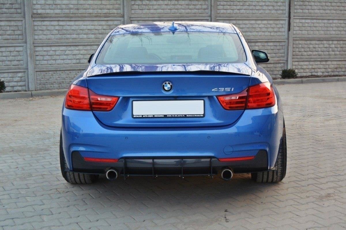 REAR DIFFUSER & REAR SIDE SPLITTERS for BMW 4 F32 M-PACK