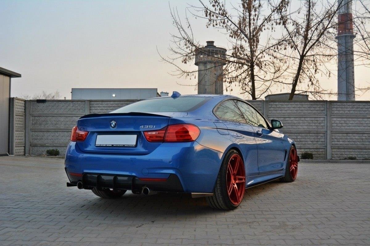 REAR DIFFUSER & REAR SIDE SPLITTERS for BMW 4 F32 M-PACK