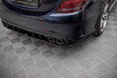 Rear Splitter (with vertical bars) Mercedes-AMG C 43 Sedan / Estate W205 / S205 Facelift-2