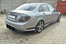 Mercedes-Benz C Sedan / Estate AMG-Line W204 / S204 REAR DIFFUSER & REAR SIDE SPLITTERS-5