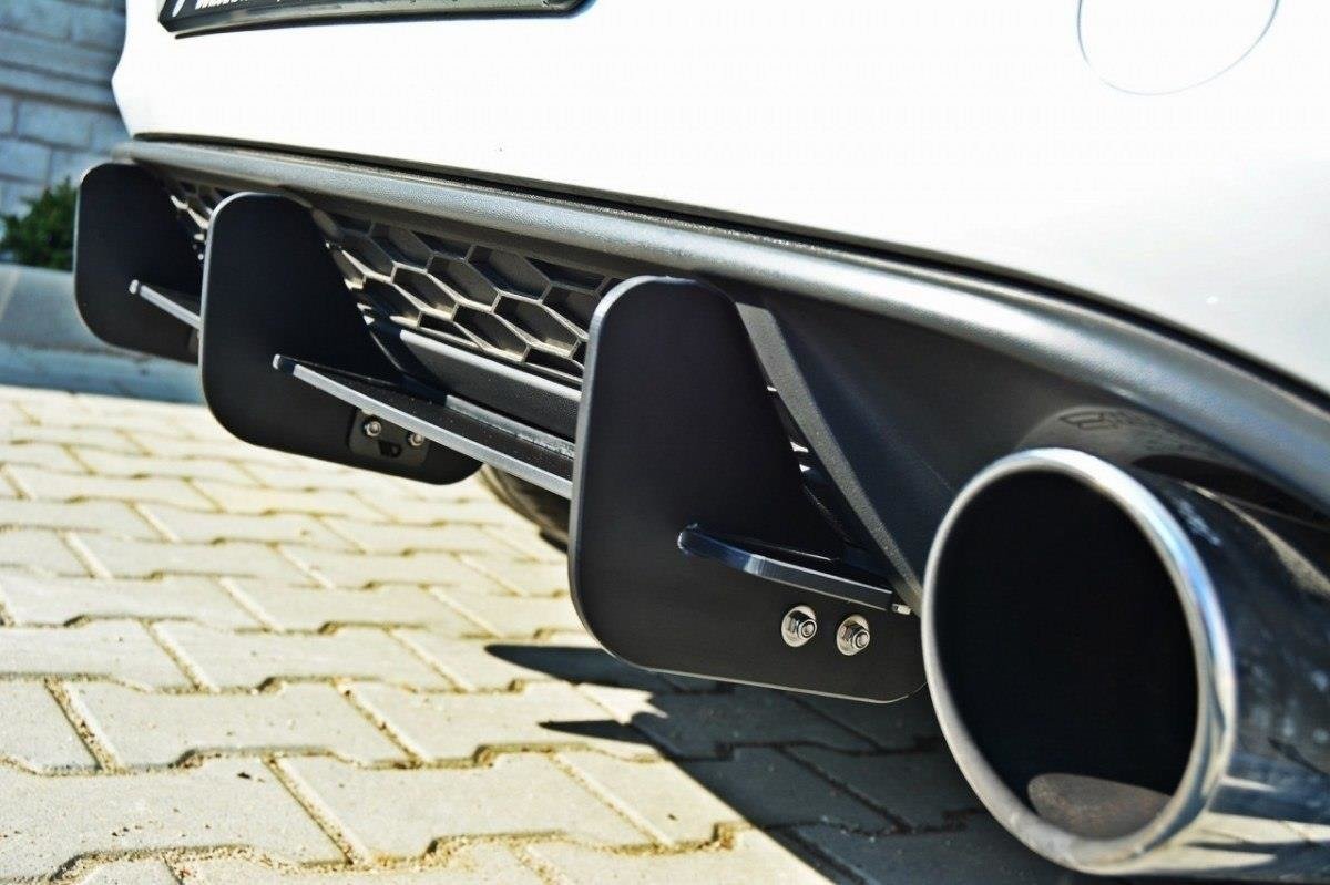 VW GOLF MK7 GTI REAR DIFFUSER & REAR SIDE SPLITTERS