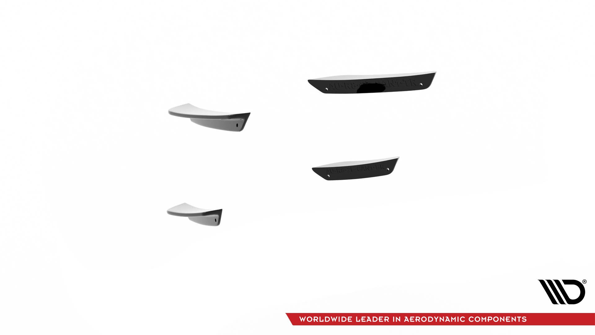 Front Bumper Wings (Canards) Audi R8 Mk2 Facelift