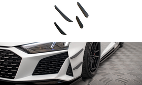 Front Bumper Wings (Canards) Audi R8 Mk2 Facelift