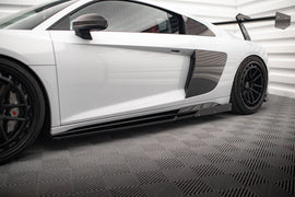 Side Skirts Diffusers  V.2+ Flaps Audi R8 Mk2 Facelift - 0