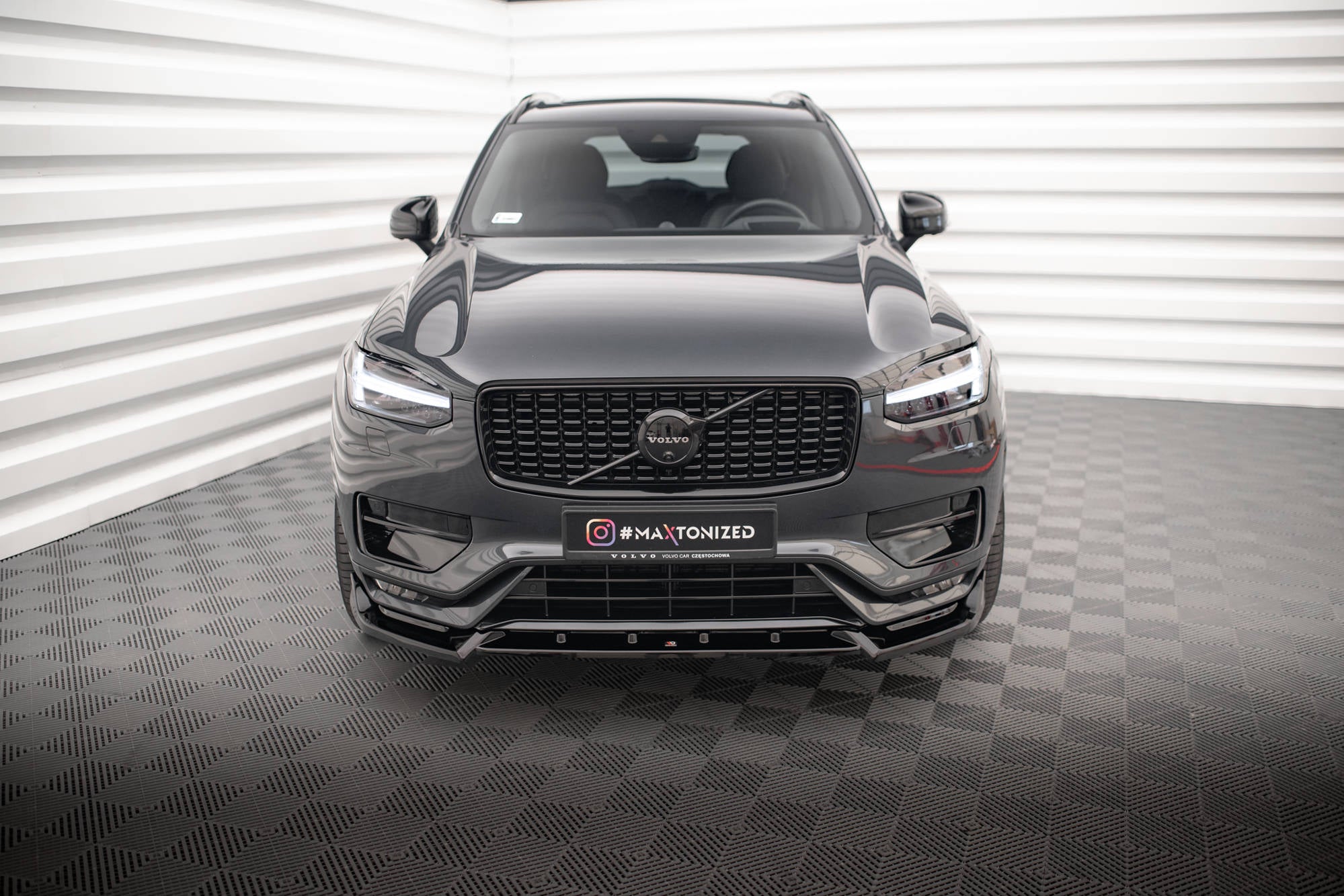 Front Splitter V.2 Volvo XC90 R-Design Mk2 Facelift