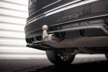 Rear Splitter (with vertical bars) Volvo XC90 R-Design Mk2 Facelift - 0