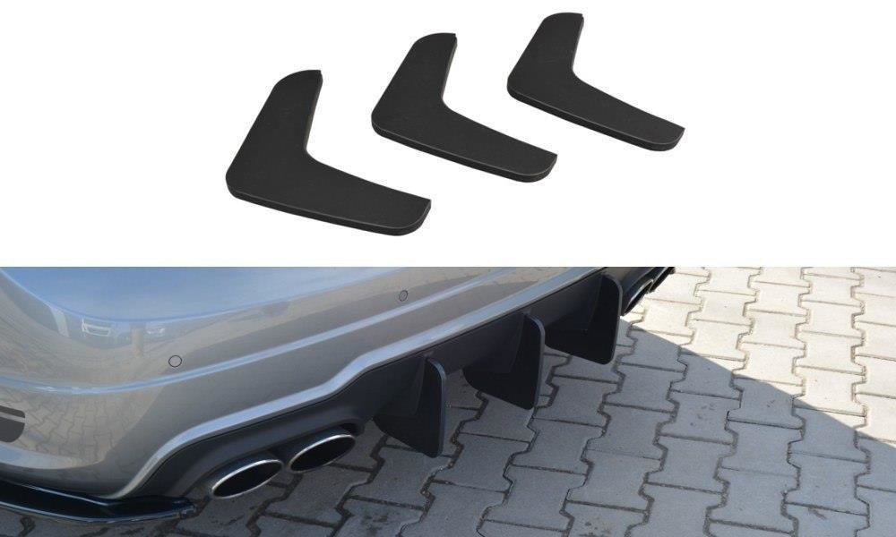 REAR DIFFUSER v.1 Mercedes C W204 AMG-Line (FACELIFT)