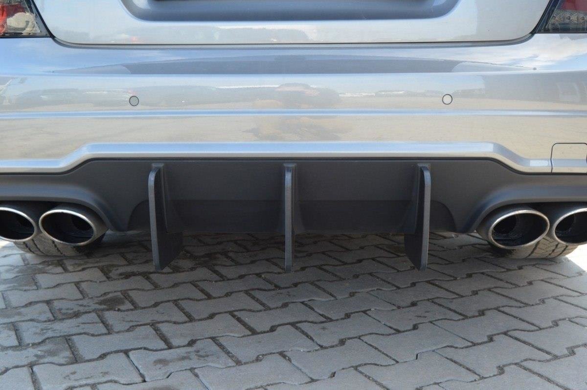 REAR DIFFUSER v.1 Mercedes C W204 AMG-Line (FACELIFT)