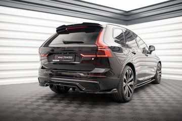 Rear Splitter (with vertical bars) Volvo XC60 R-Design Mk2 Facelift - 0