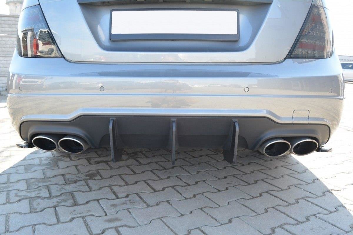 REAR DIFFUSER v.2 Mercedes C W204 AMG-Line (FACELIFT)