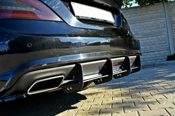 REAR DIFFUSER MERCEDES CLS C218 AMG LINE - 0
