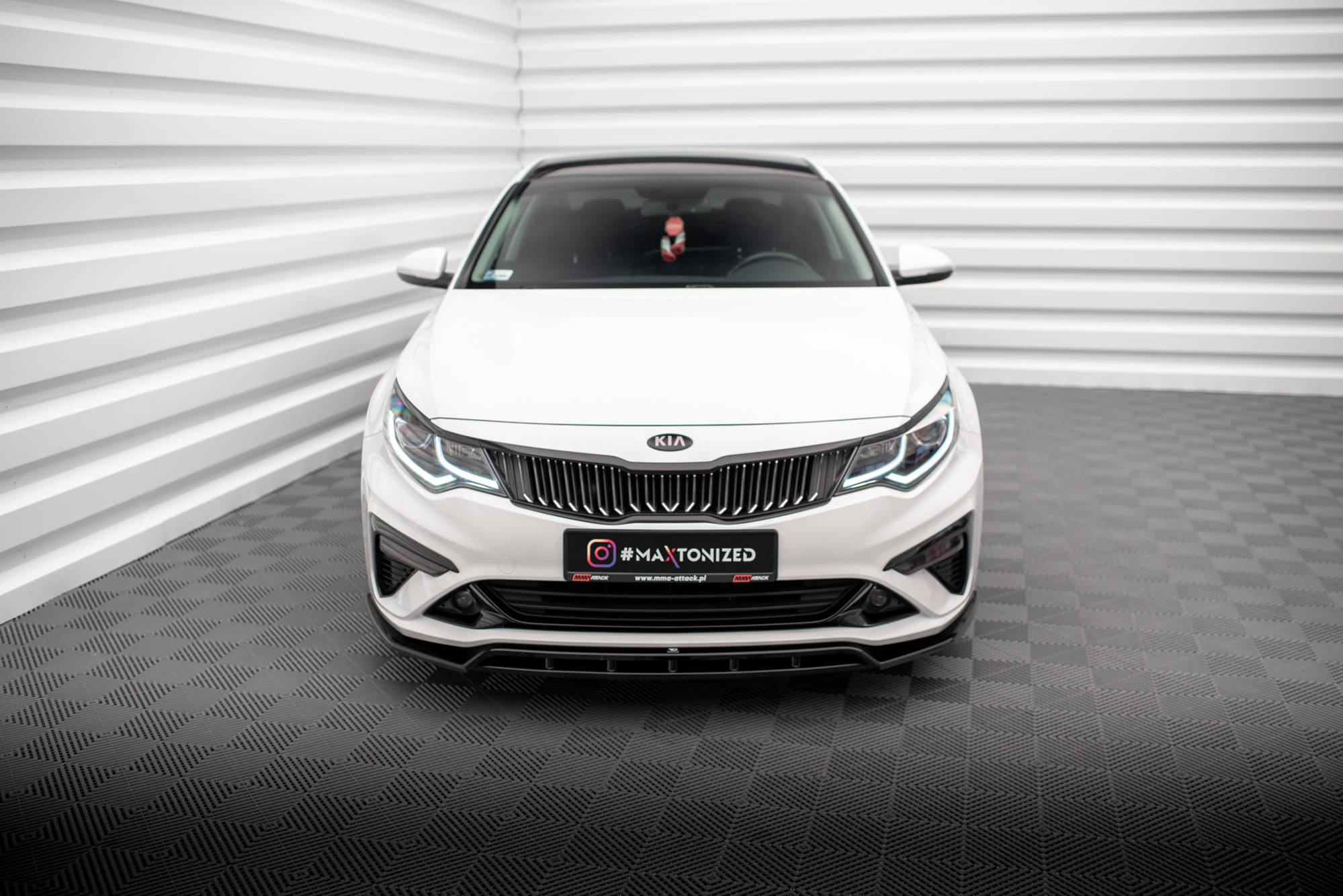 Front Splitter V.1 Kia Optima Mk4 Facelift