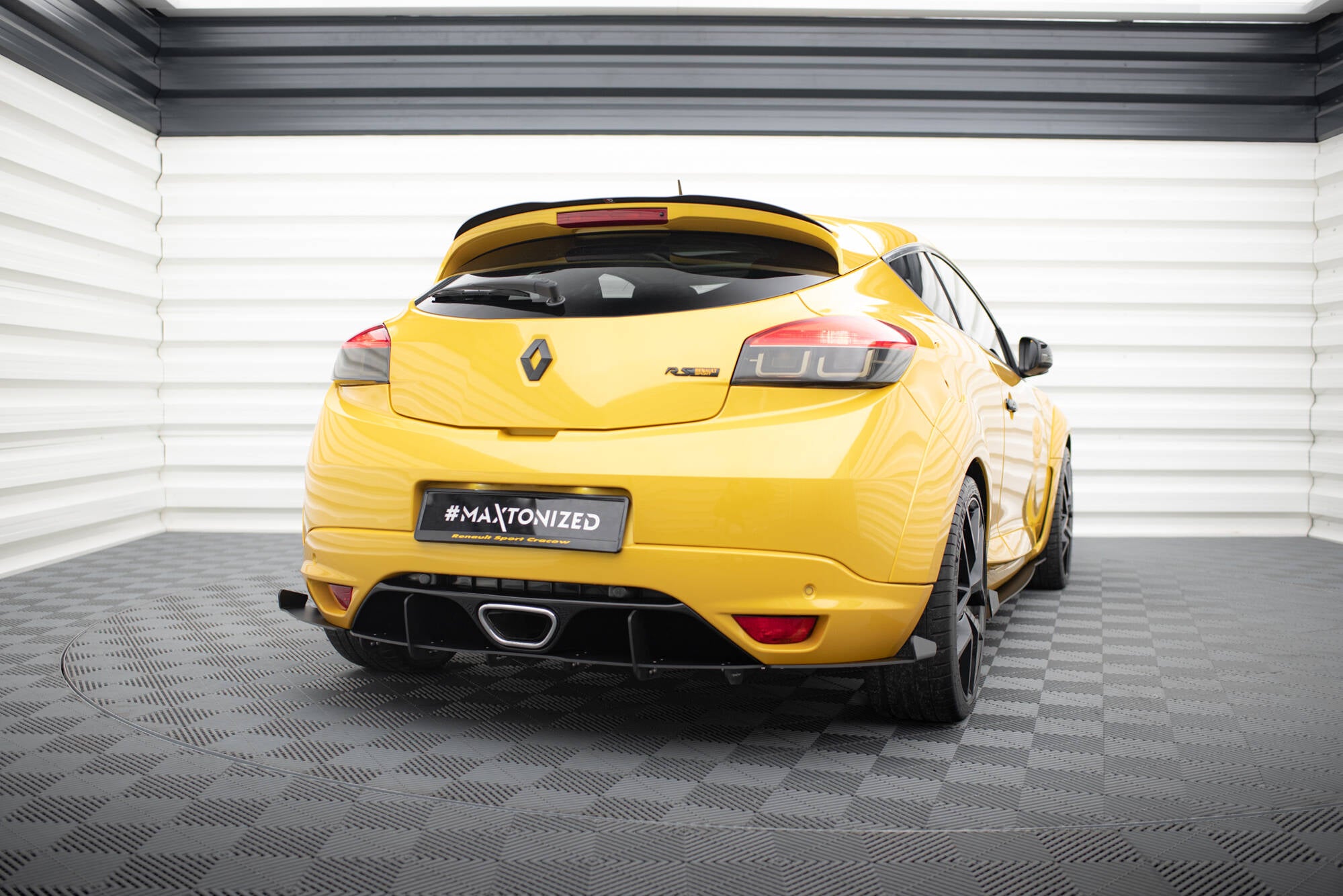 REAR DIFFUSER RENAULT MEGANE MK3 RS