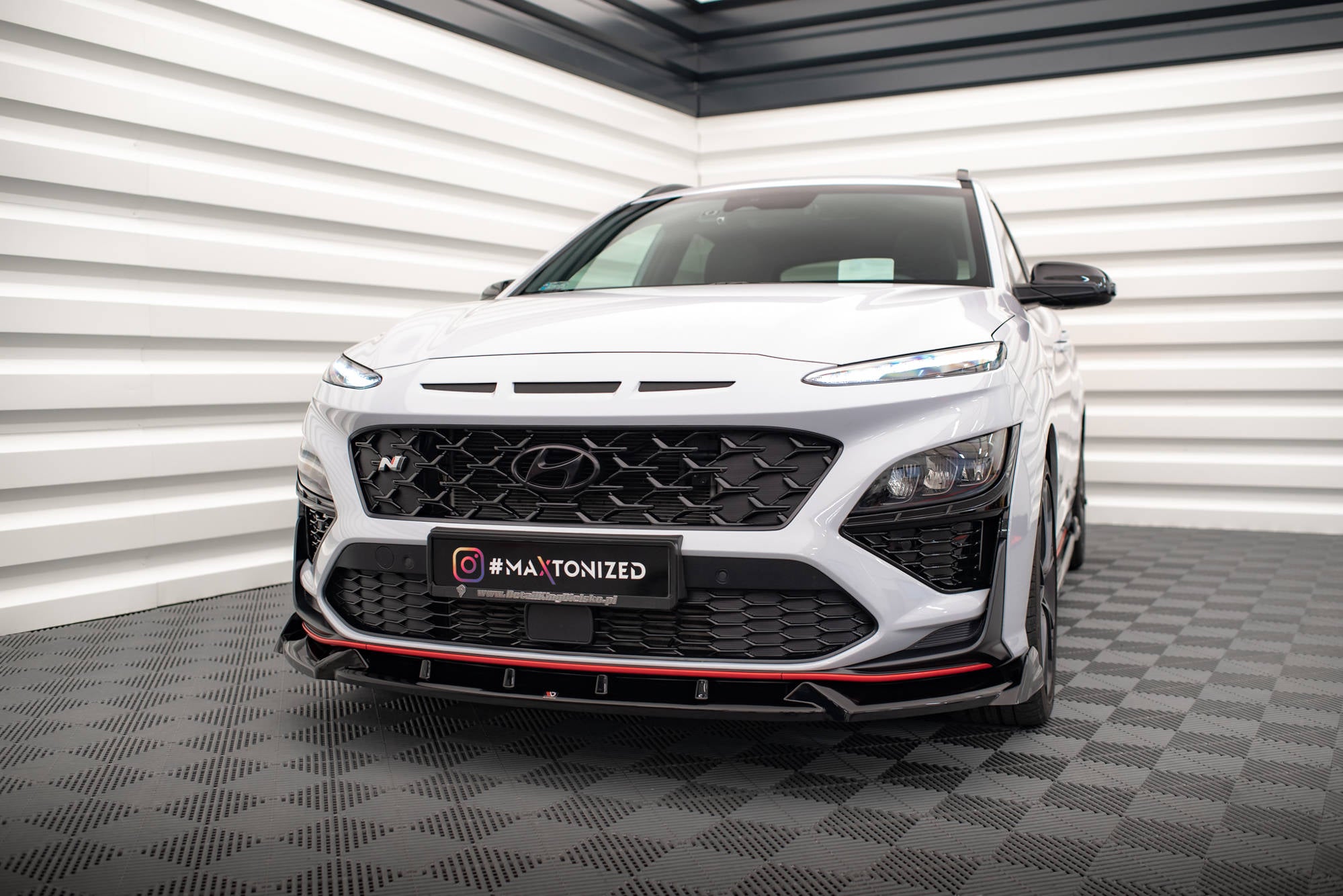 Front Splitter V.1 Hyundai Kona N Mk1