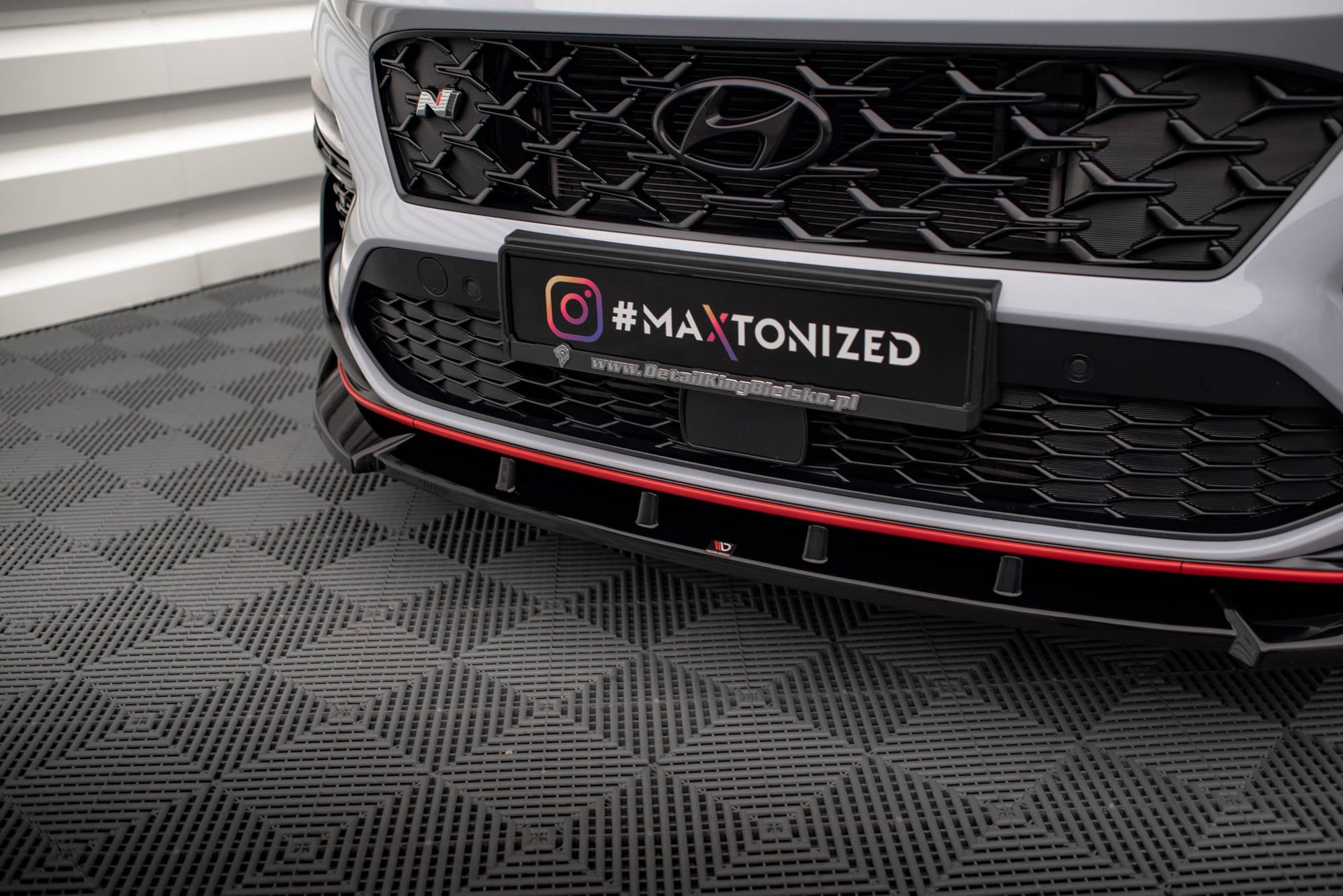 Front Splitter V.2 Hyundai Kona N Mk1